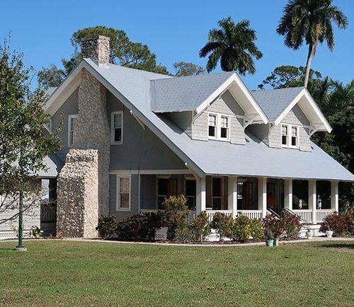house with chimmey