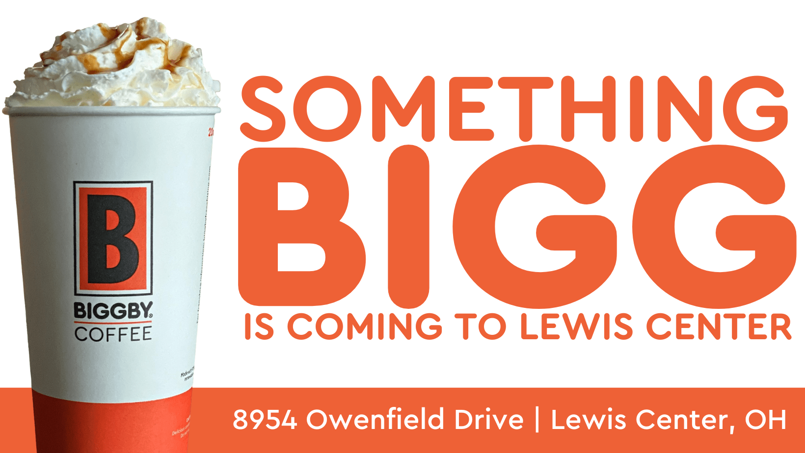 Biggby Coffee Opening in Lewis Center Today
